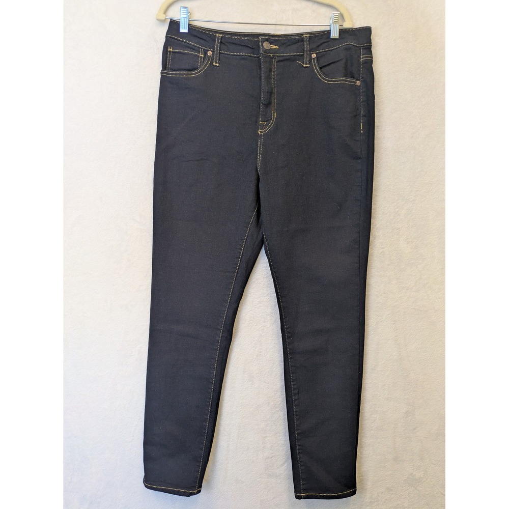 Faith‎ Jeans Women's Dark Wash Skinny Jeans Size 14 Rinse Wash